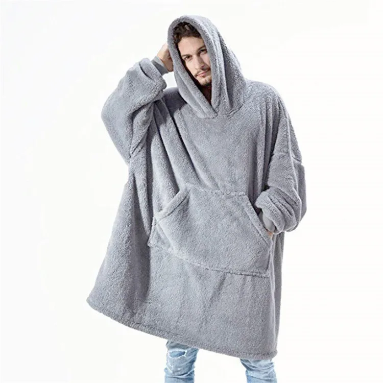 10 Colors Fleece Unisex Loose Hooded Coats Autumn Winter Add Velvet Lover Men And Women Pullover Sweatshirt FYY-9008