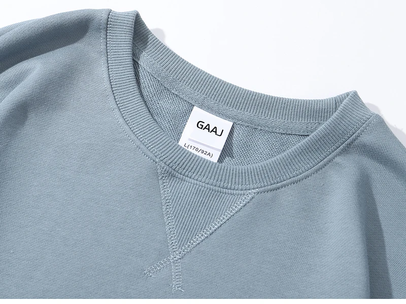 Embroidery Custom 100% Cotton Sweatshirt,Brand Loose Sweater,Autum Winter Long Sleeve Pullover,Vintage Woman Men Unisex  Clothes