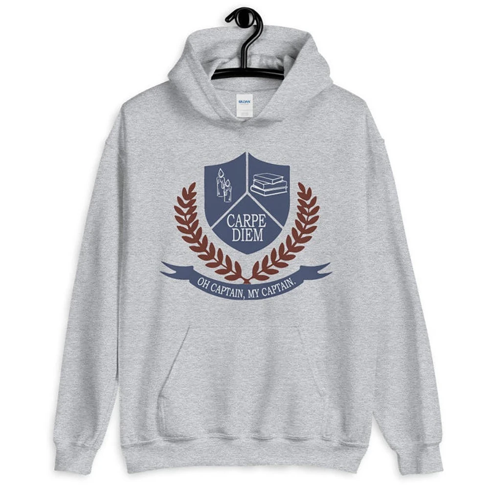 Dead Poets Society Unisex Hoodie Classic Film Hooded Sweatshirt Dead Poets Society 90s Inspirational Sweater Trendy Hoodies Gift
