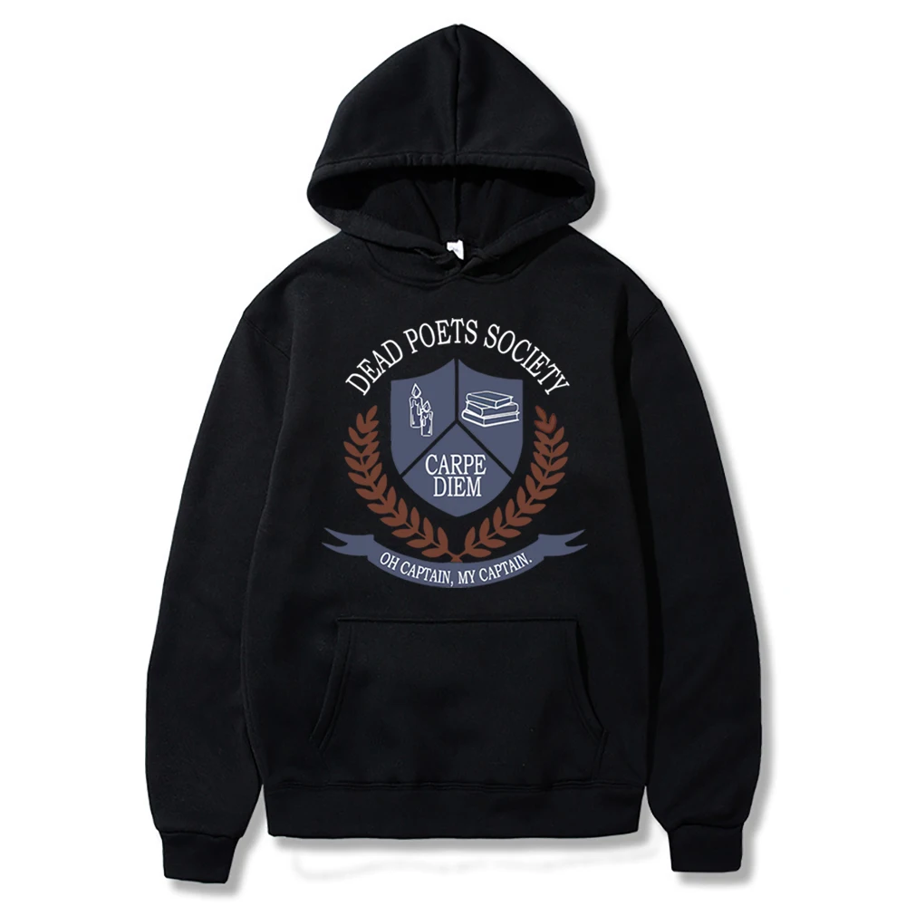Dead Poets Society Unisex Hoodie Classic Film Hooded Sweatshirt Dead Poets Society 90s Inspirational Sweater Trendy Hoodies Gift