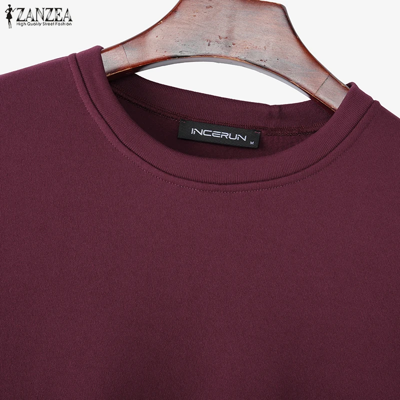 ZANZEA Vintage Sweatshirts Women Winter Pullovers Tops 2025 Autumn Long Sleeve Jumper O-Neck Casual Loose Solid Lady Sweatshirts