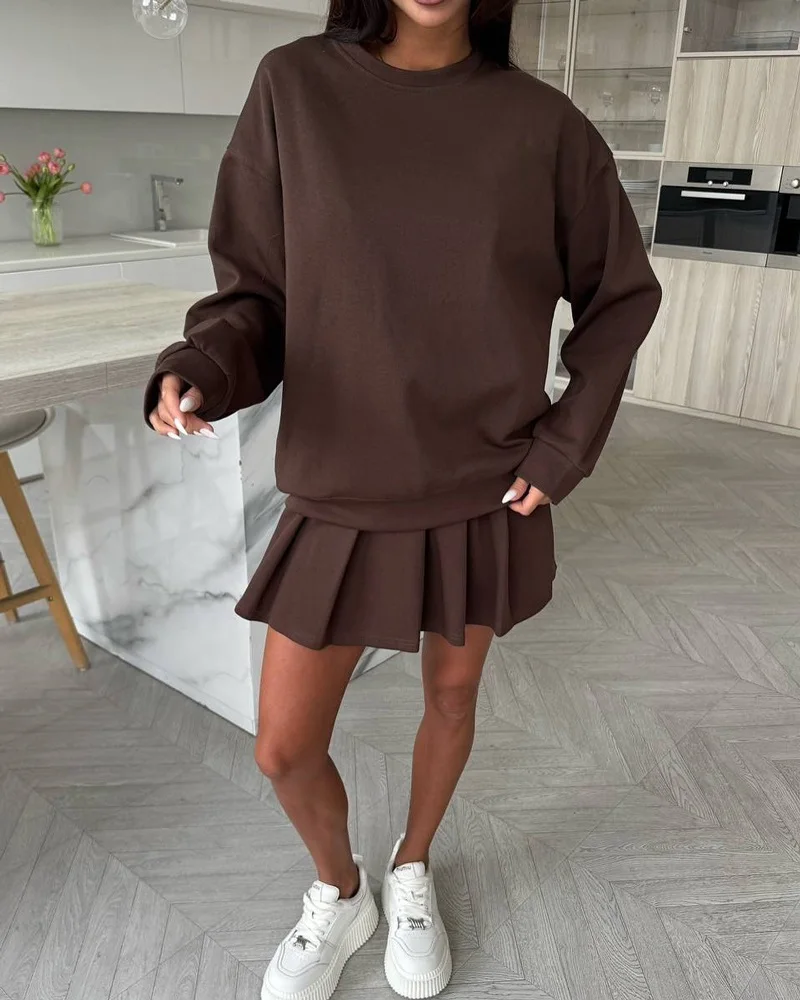 Soft Fleece Sweatshirt Women Sport Winter Clothes Warm Blue Round Neck Loose Pullovers Oversized Women Velvet Sweatshirt Black