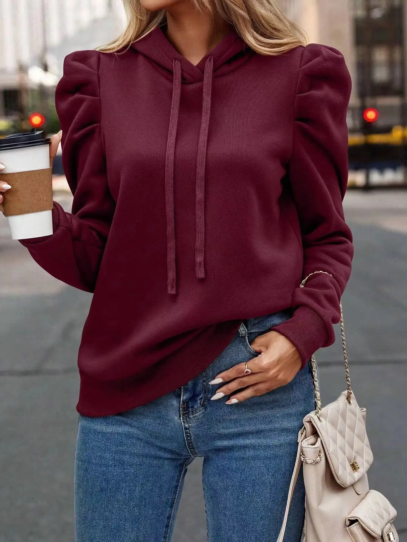 New Autumn Gothic Style Casual Long-Sleeved Hooded Short Sweater Jacket Women Fashion Zipper Sports Hoodies Y2K Sweatshirt