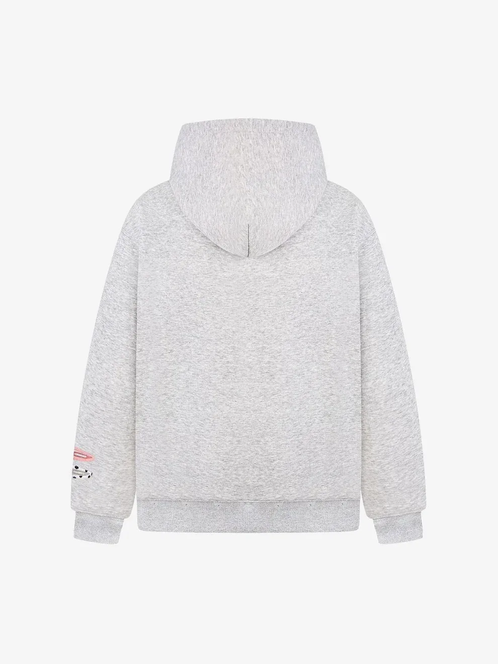 American Funny Detachable Hairpin Sweatshirt Sweet Retro Zip Jacket Polka Dot Splicing Hooded Sweatshirt Punk Sweatshirt Women