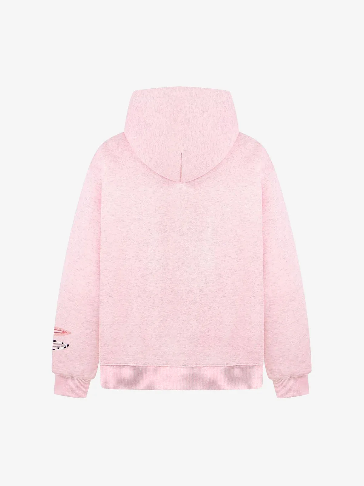 American Funny Detachable Hairpin Sweatshirt Sweet Retro Zip Jacket Polka Dot Splicing Hooded Sweatshirt Punk Sweatshirt Women