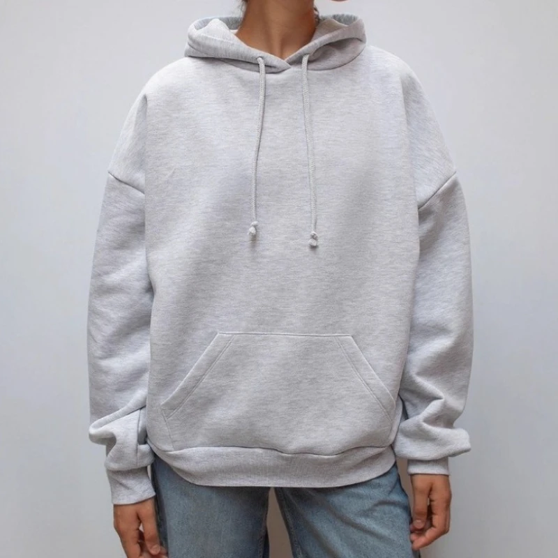 Loose Sequin Hoodies Autumn and Winter Female Top Thick Cold Glitter Women's Casual Hooded Sweatshirts 2025