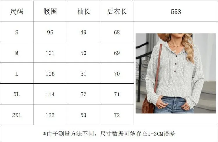 Women's Thick Oversized Minimalist Hoodie Long Sleeve Solid Color Winter Clothing Women's Sweater And Women's Winter Wear