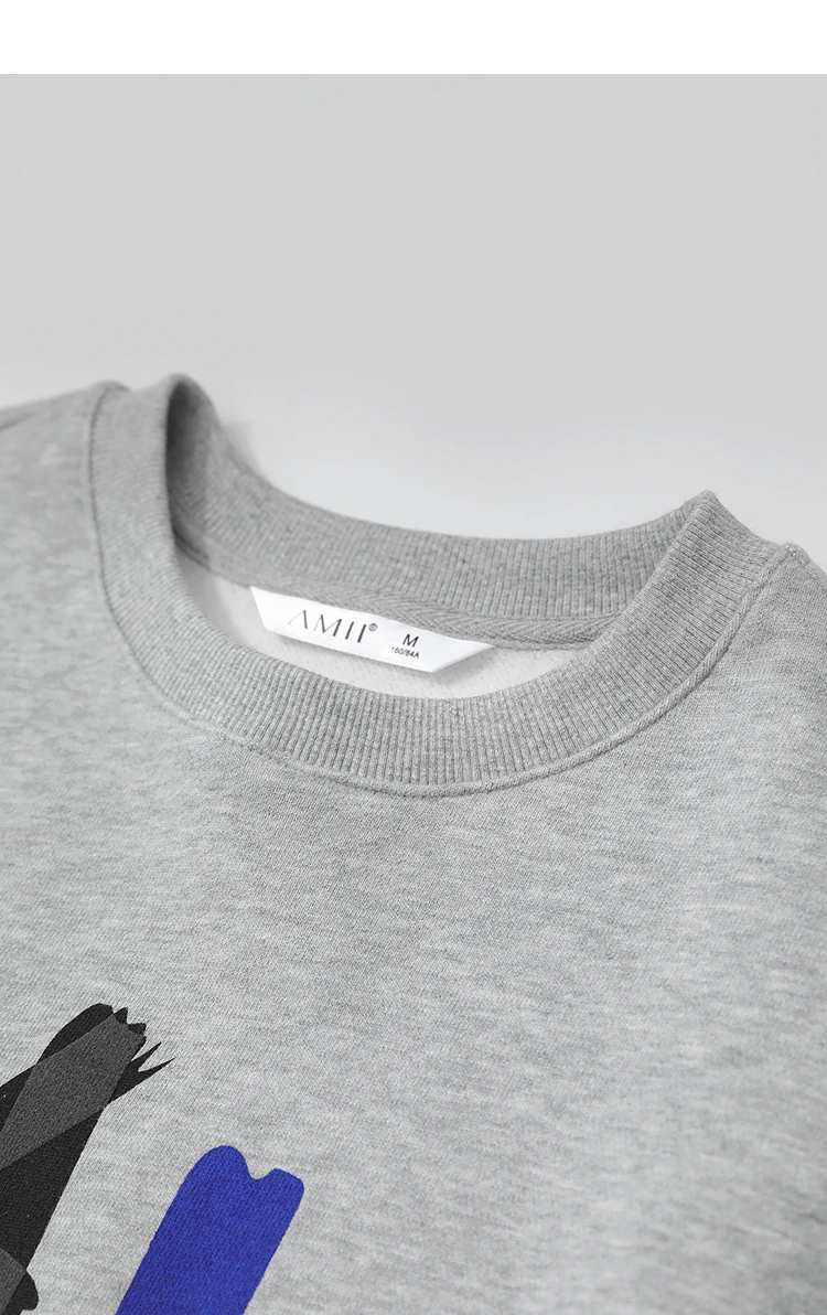AMII Hoodies Woman 2026 Winter New Casual Round Neck Versatile Sweatshirts Woman Cotton Long Sleeve Letter Printing Top 12544181