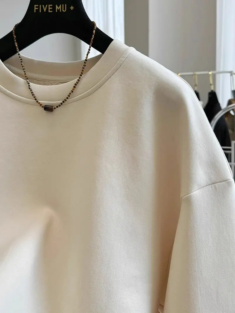 French style fashion lace stitching fake two-piece pullover round neck sweater women's autumn and winter lazy casual loose top