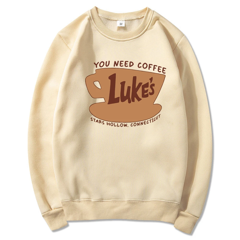 Stars Hollow Sweatshirt Lukes Coffee Shirt Retro Luke's Diner Shirt Tv Show Sweater Stars Hollow Pullover Sweatshirt Fans Gift
