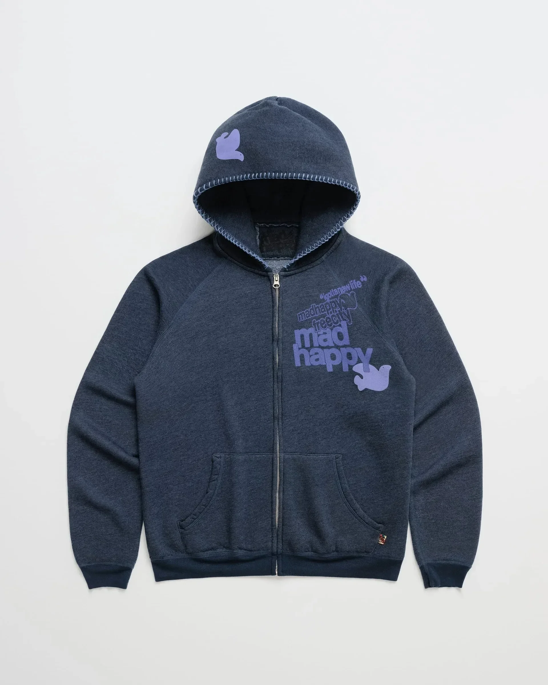 American Retro Street Letter Printed Hoodies Zipper Hoodie Sweatshirt Women Casual Loose Color Y2K Harajuku Simple Coat