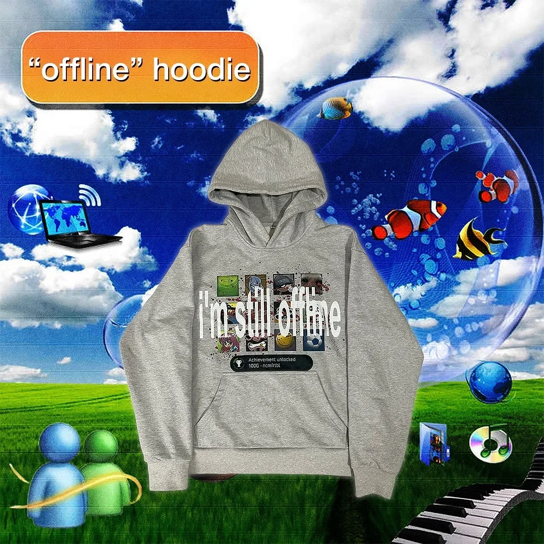 Trendy Sportswear Hoodies Women Mens Streetwear Tape Mark Hot Sell Sweatshirt Harajuku Zip Up Hoodie Goth Y2k Tops