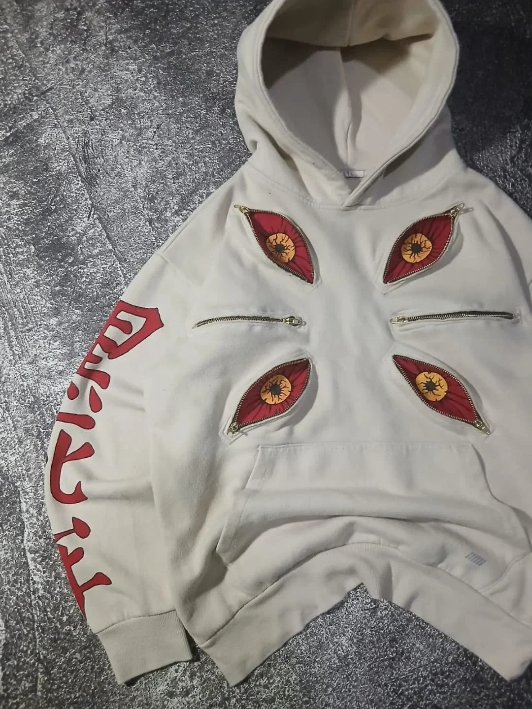 Cool Design Multi Zipper Sweatshirts Punk Street Hoodies Women Hip Hop Anime Hoodie Y2k Couples Plus Size Casual Streetwear