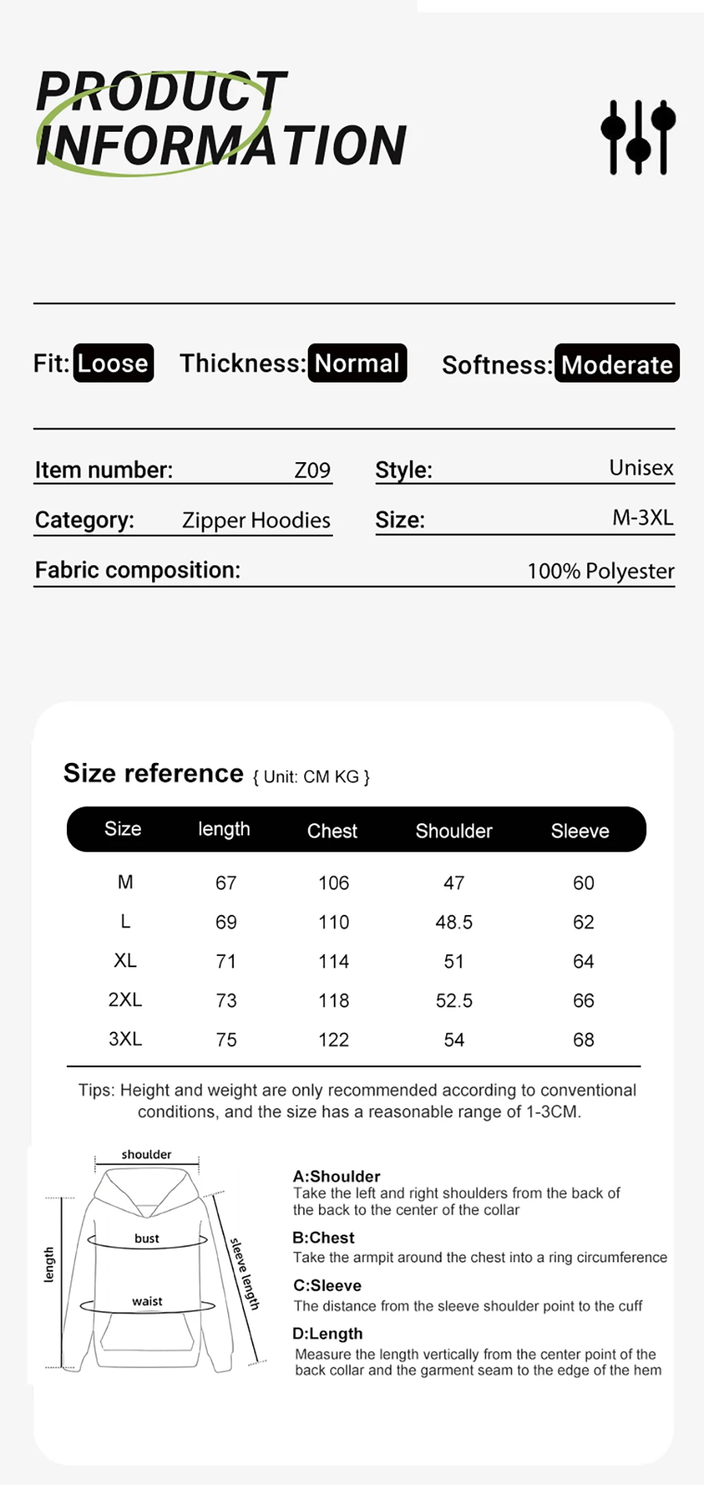 Autumn Fashion Solid Zipper Hoodie Women Warm Fleece Hooded Sweatshirt Casual Street Pocket Sportswear Oversized Female Clothing