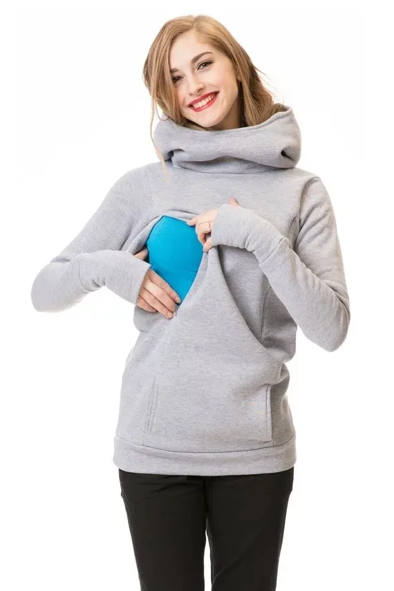 Long Sleeve Pullover Hoodie Loose Fit Casual Women Hoodie with Regular Length European and American Style Spring Sweatshirt