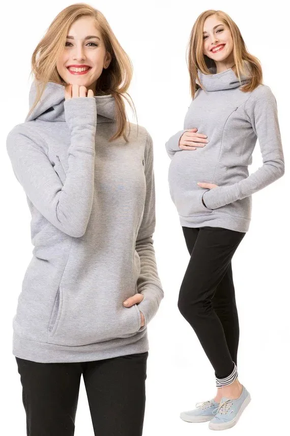 Long Sleeve Pullover Hoodie Loose Fit Casual Women Hoodie with Regular Length European and American Style Spring Sweatshirt