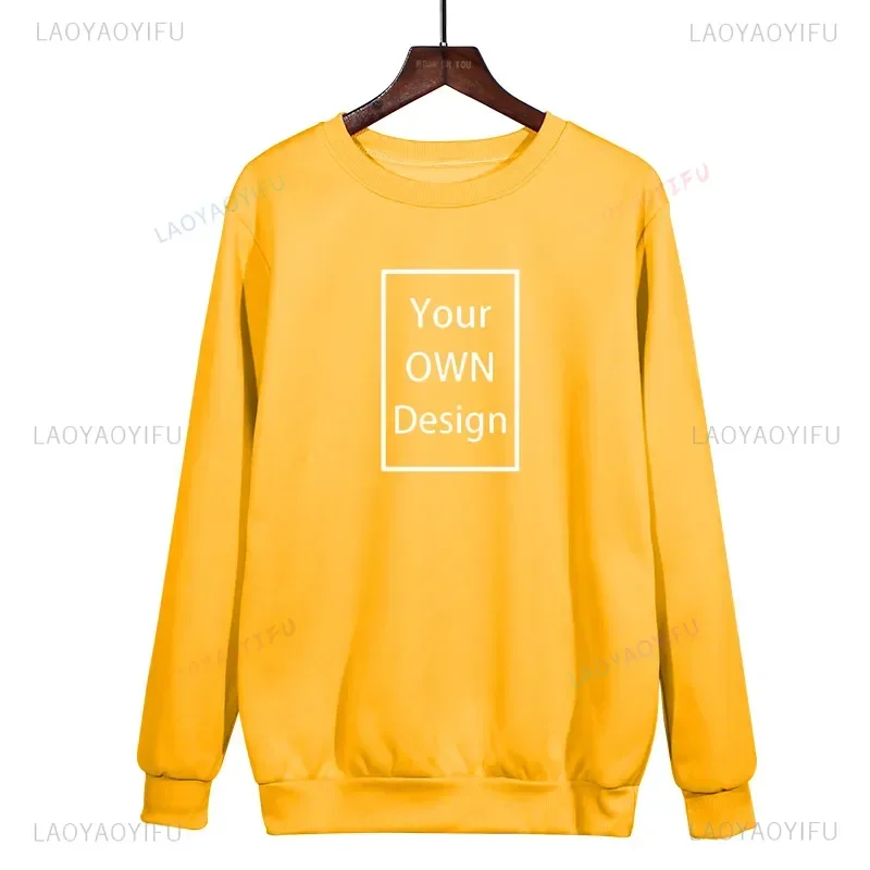 Your OWN Design Brand Logo/Picture Custom Men Women DIY Hoodie Sweatshirts Casual Hoody Clothing 10 Color Loose Fashion New 2024