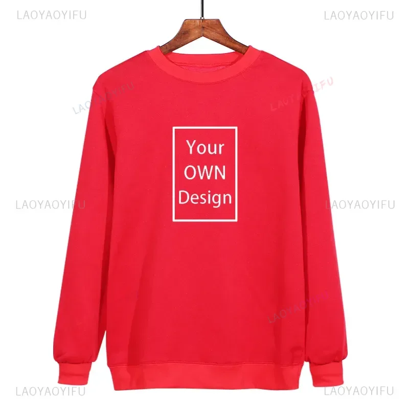 Your OWN Design Brand Logo/Picture Custom Men Women DIY Hoodie Sweatshirts Casual Hoody Clothing 10 Color Loose Fashion New 2024