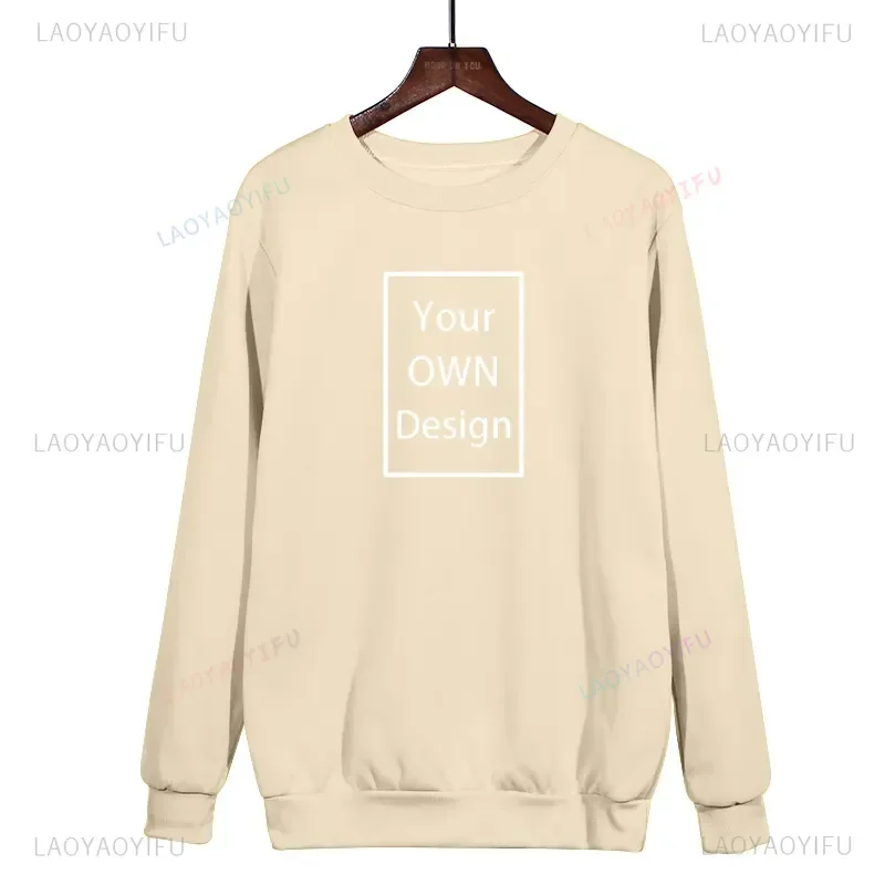 Your OWN Design Brand Logo/Picture Custom Men Women DIY Hoodie Sweatshirts Casual Hoody Clothing 10 Color Loose Fashion New 2024