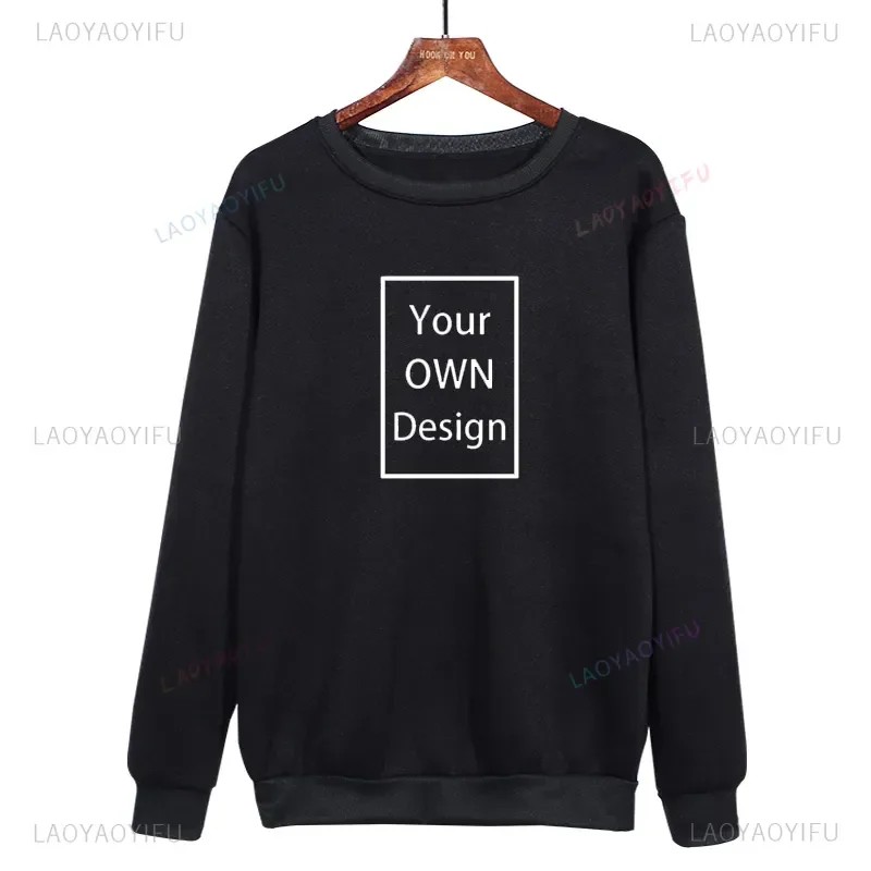 Your OWN Design Brand Logo/Picture Custom Men Women DIY Hoodie Sweatshirts Casual Hoody Clothing 10 Color Loose Fashion New 2024