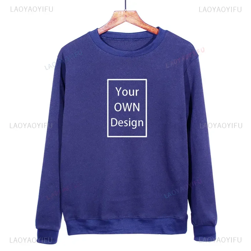 Your OWN Design Brand Logo/Picture Custom Men Women DIY Hoodie Sweatshirts Casual Hoody Clothing 10 Color Loose Fashion New 2024