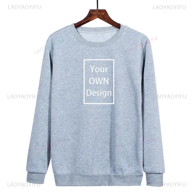 Your OWN Design Brand Logo/Picture Custom Men Women DIY Hoodie Sweatshirts Casual Hoody Clothing 10 Color Loose Fashion New 2024