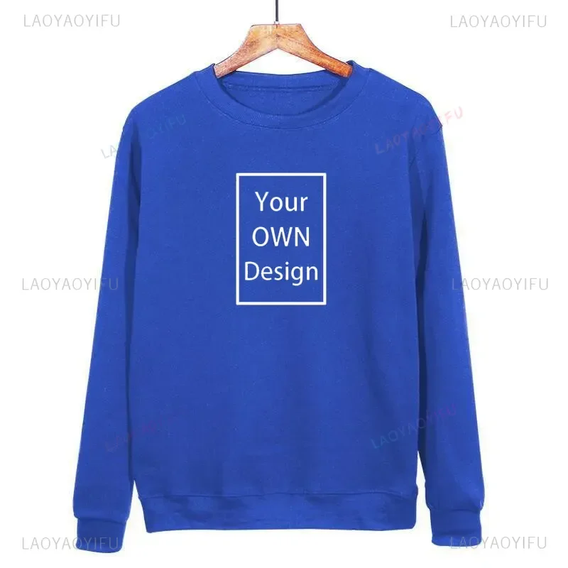 Your OWN Design Brand Logo/Picture Custom Men Women DIY Hoodie Sweatshirts Casual Hoody Clothing 10 Color Loose Fashion New 2024