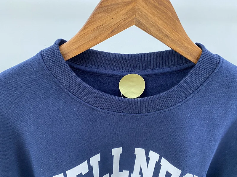 Letter Print Sweatshirt Women Classic O Neck Long Sleeve Pullover Autumn Winter Casual Vintage Sweatshirt female