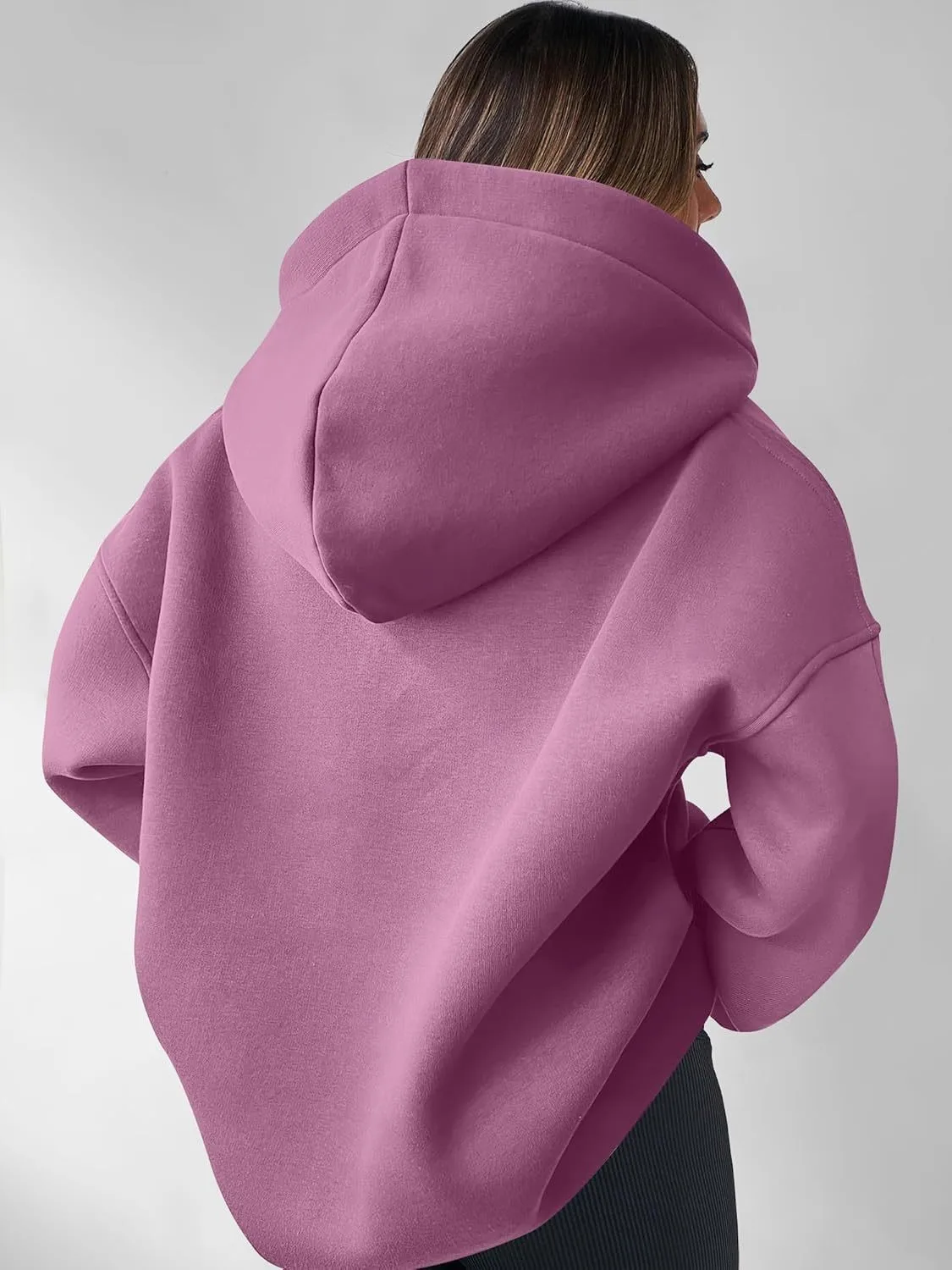 Loose Fit Hooded Hoodie Regular Length American and European Style with Single Pullover Regular Thickness Autumn Women Hoodie