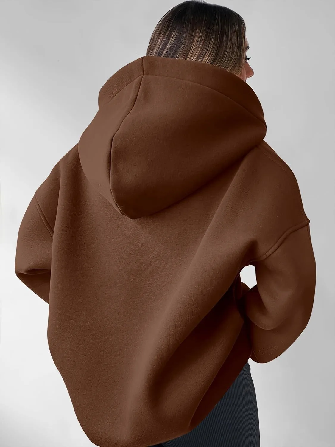 Loose Fit Hooded Hoodie Regular Length American and European Style with Single Pullover Regular Thickness Autumn Women Hoodie