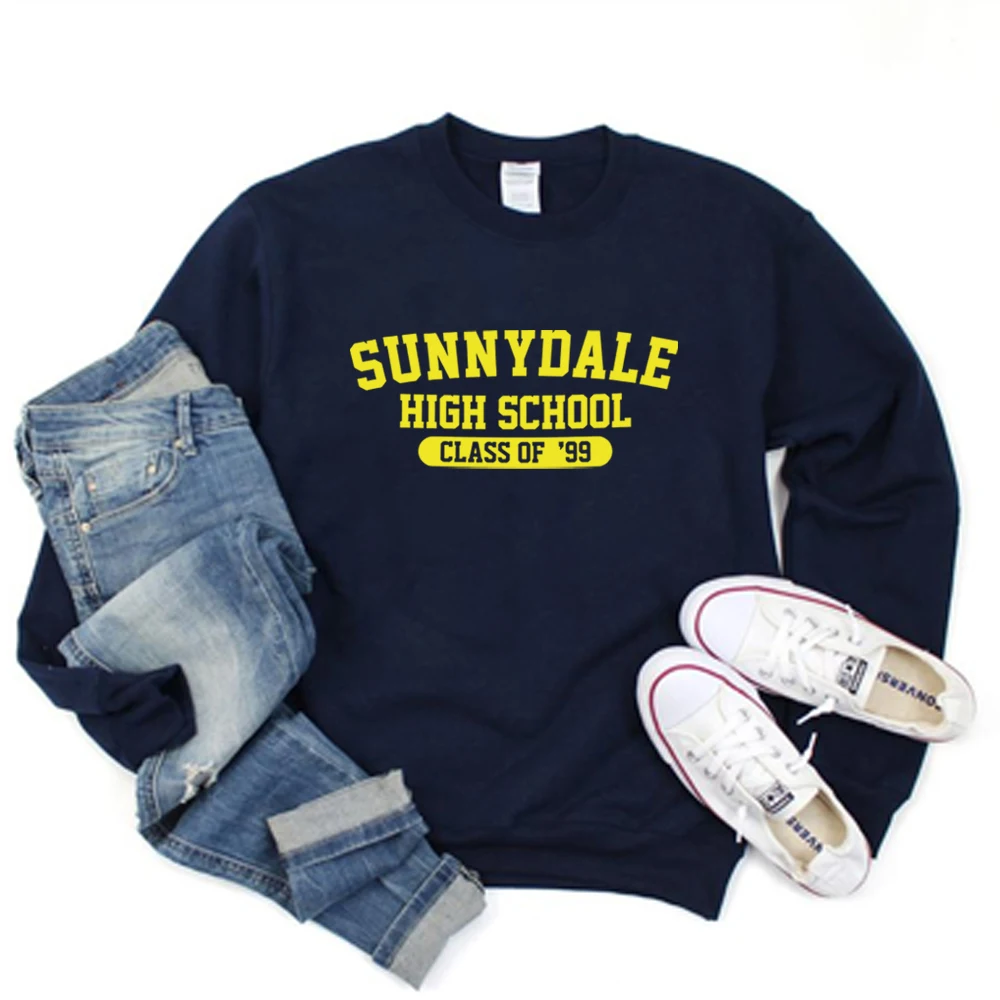 Buffy The Vampire Slayer sweatshirt Sunnydale High School shirt Aesthetic Vampire Sunnydale Sweater trendy crewneck sweatshirts