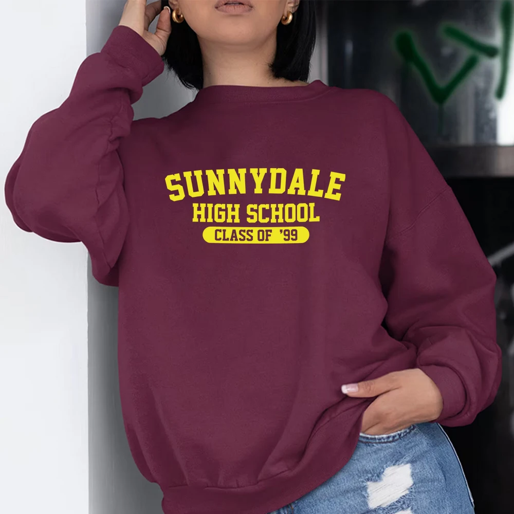 Buffy The Vampire Slayer sweatshirt Sunnydale High School shirt Aesthetic Vampire Sunnydale Sweater trendy crewneck sweatshirts