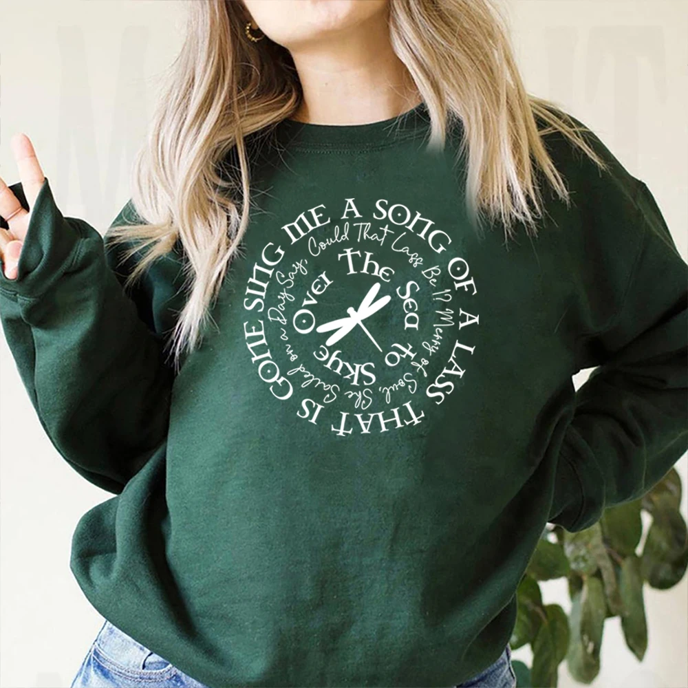 Sing Me A Song Sweatshirt Claire Shirt Outlander Jamie Fraser Jumper Fraser Ridge Clan Tv Series Hoodie Sassenach Sweatshirts