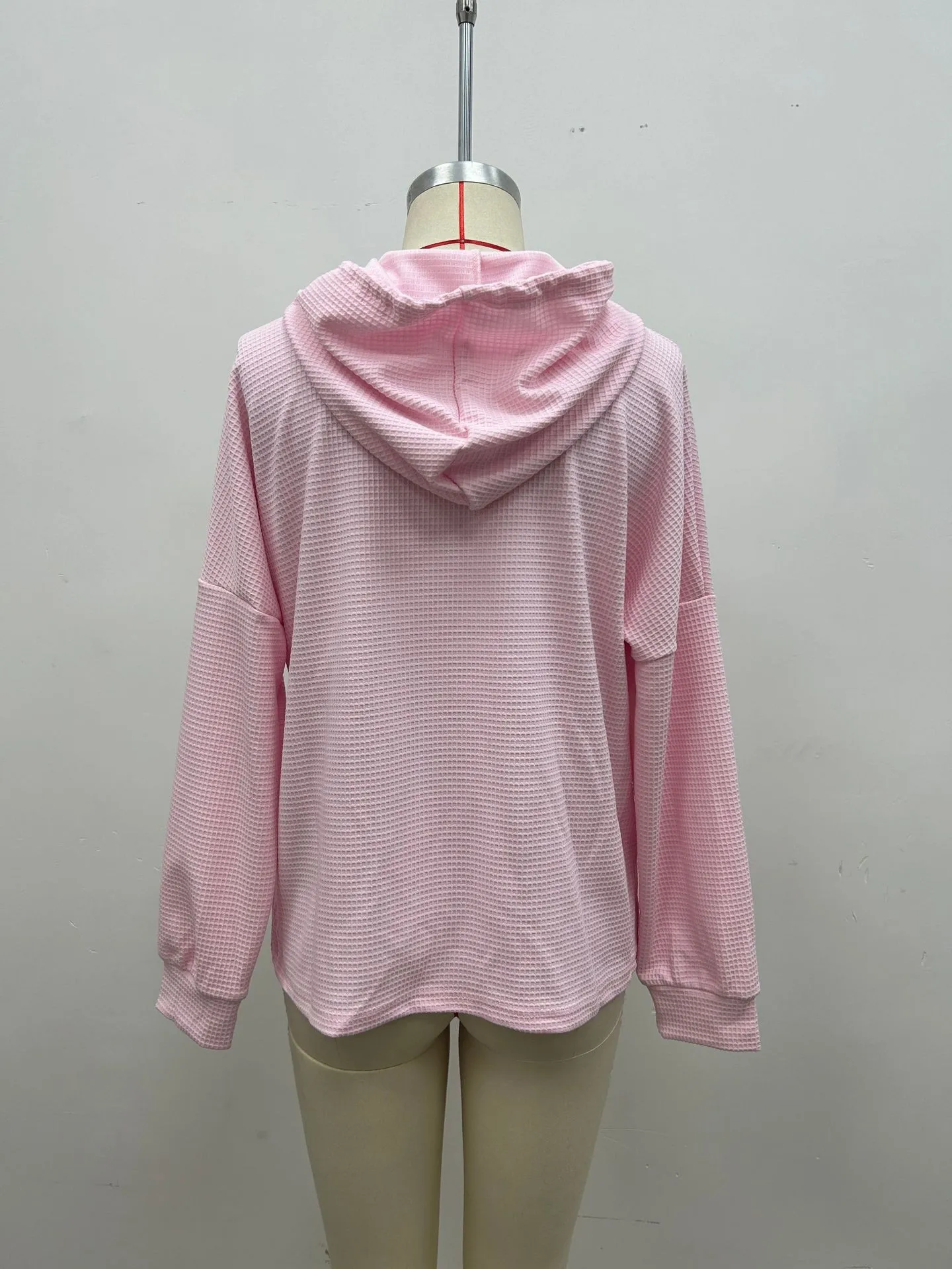 Casual Hooded Loose Fit Hoodie with Japanese Korean Casual Asymmetrical Hooded Neckline Irregular Design Women Sweatshirts