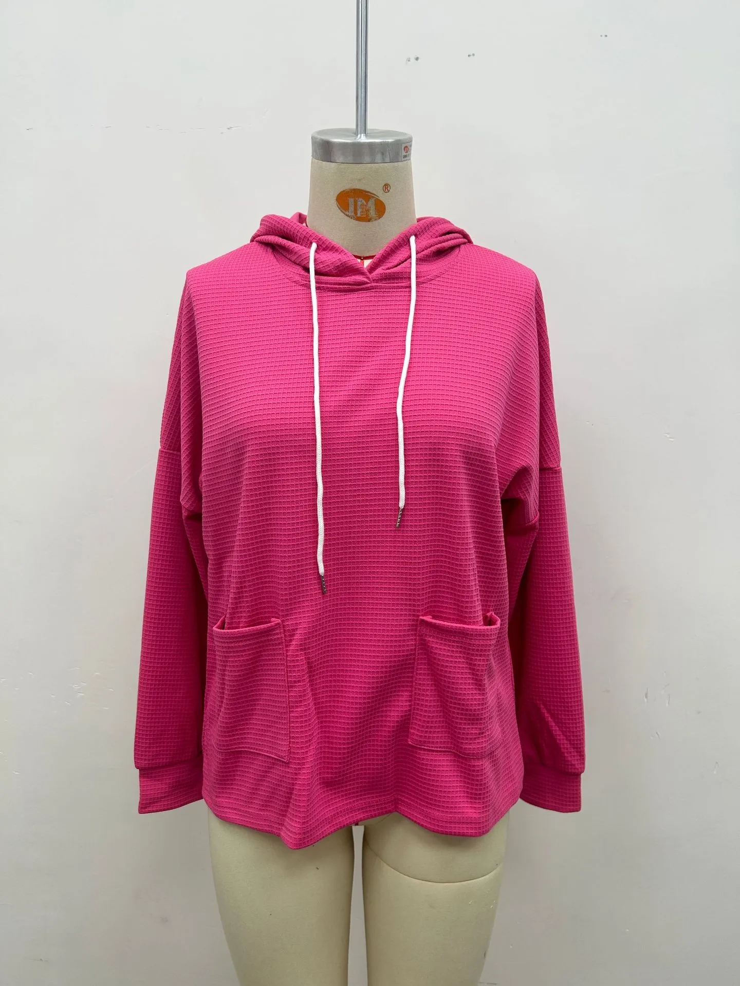 Casual Hooded Loose Fit Hoodie with Japanese Korean Casual Asymmetrical Hooded Neckline Irregular Design Women Sweatshirts