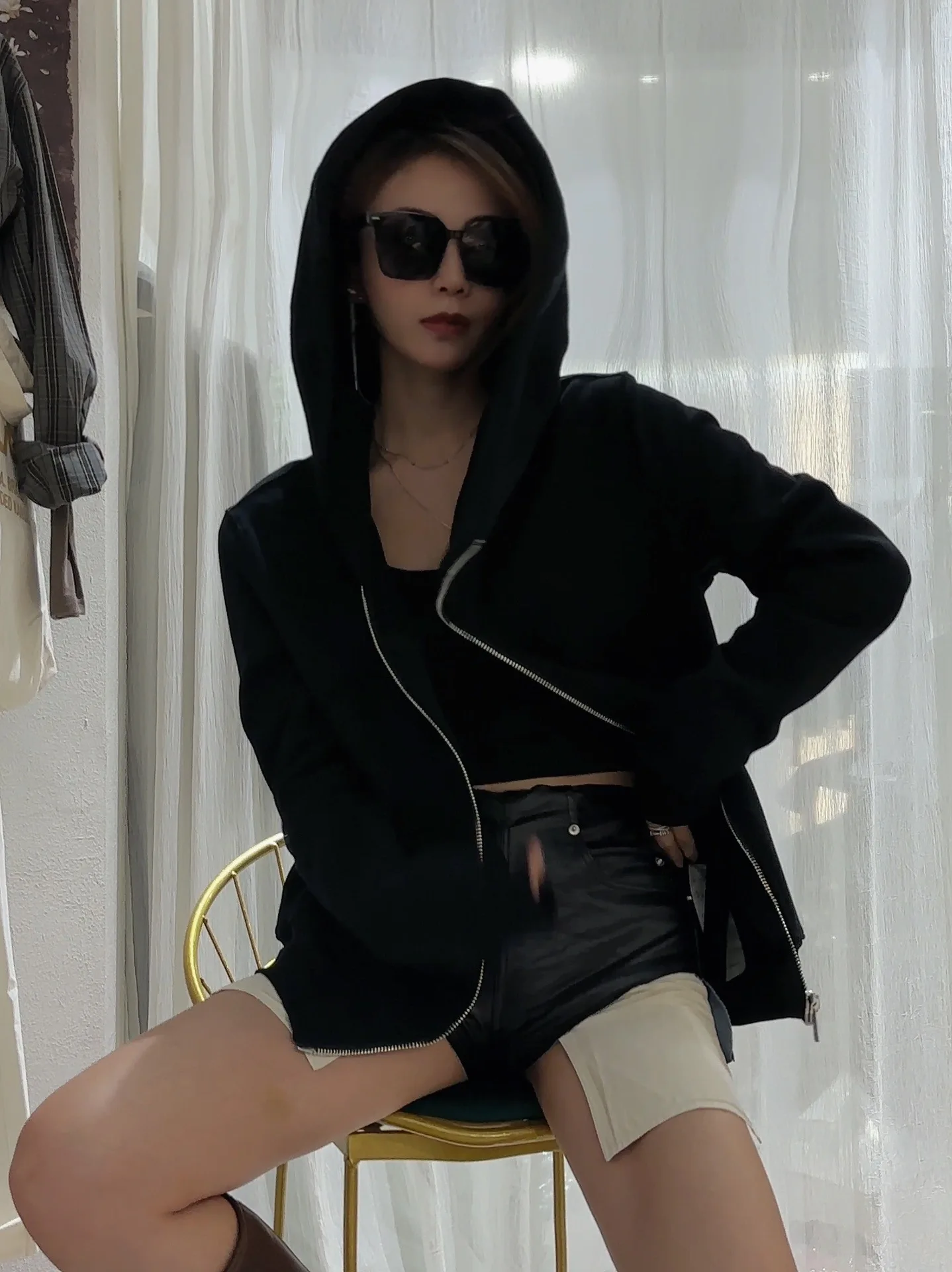 High Quality Men's and Women's Couple's Fleece Hoodie Jacket Hoodie Autumn and Winter New Version RO Style Wizard Hat
