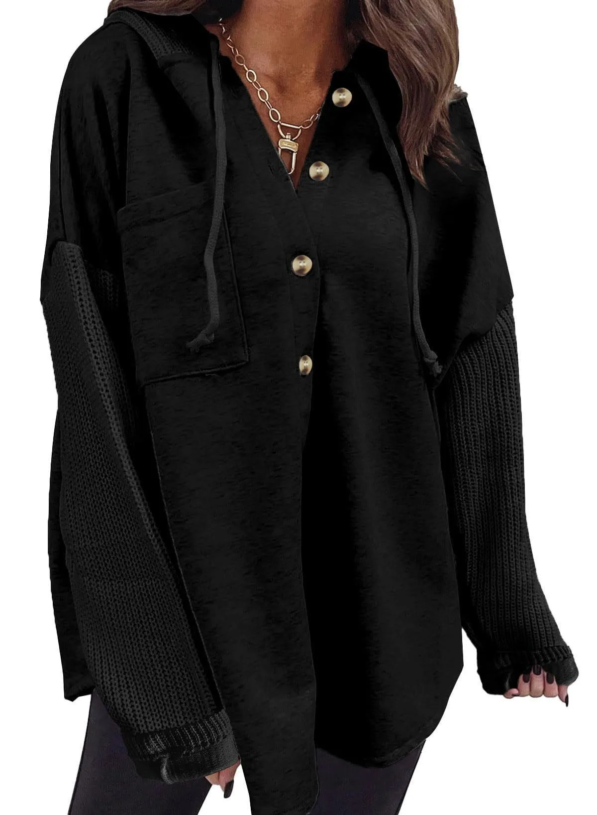 Casual Hooded Hoodie with Loose Fit Mid Length Regular Sleeve American and European Style Streetwear Long Sleeve Women Hoodie