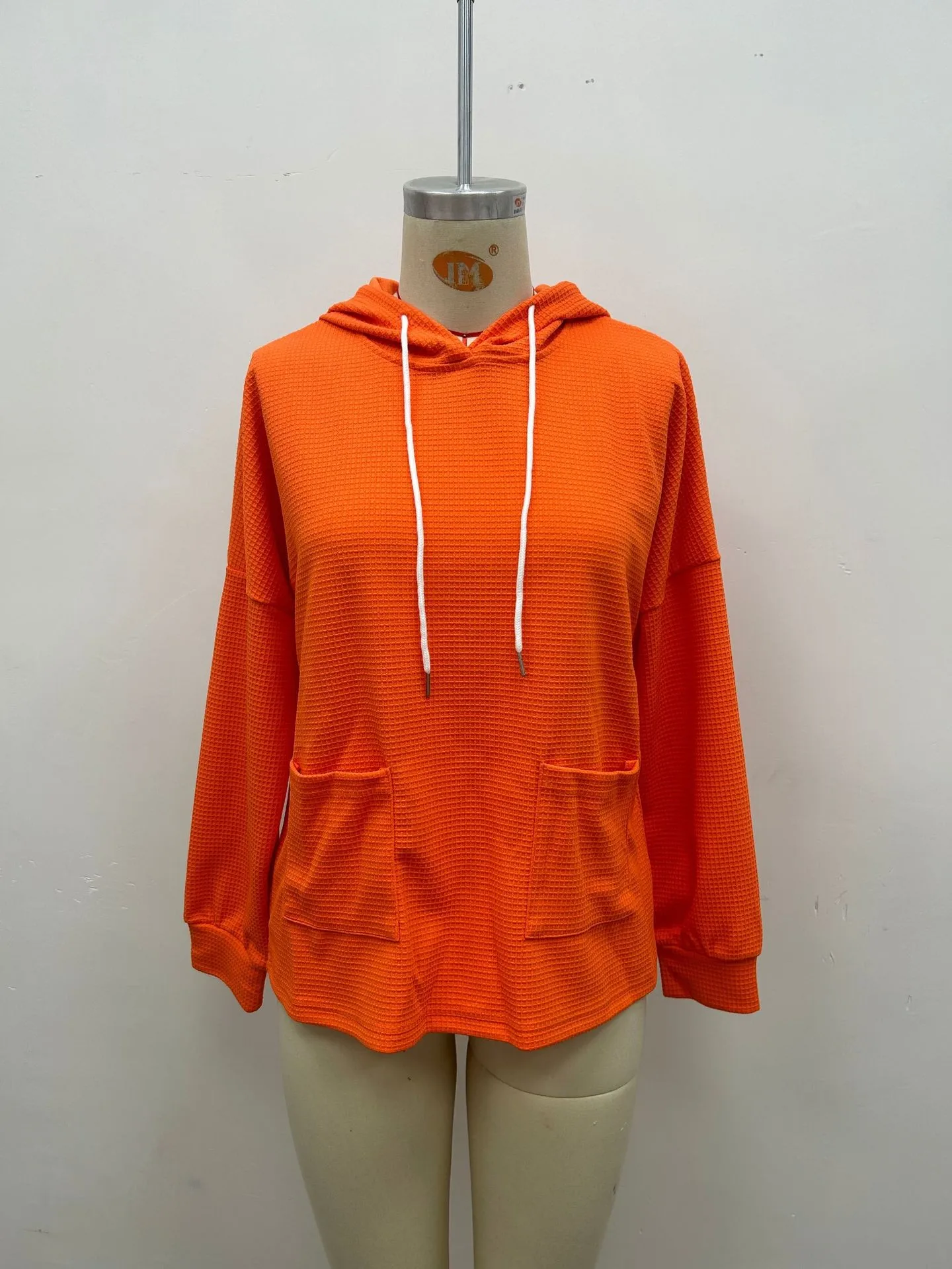 Casual Hooded Loose Fit Hoodie with Japanese Korean Casual Asymmetrical Hooded Neckline Irregular Design Women Sweatshirts