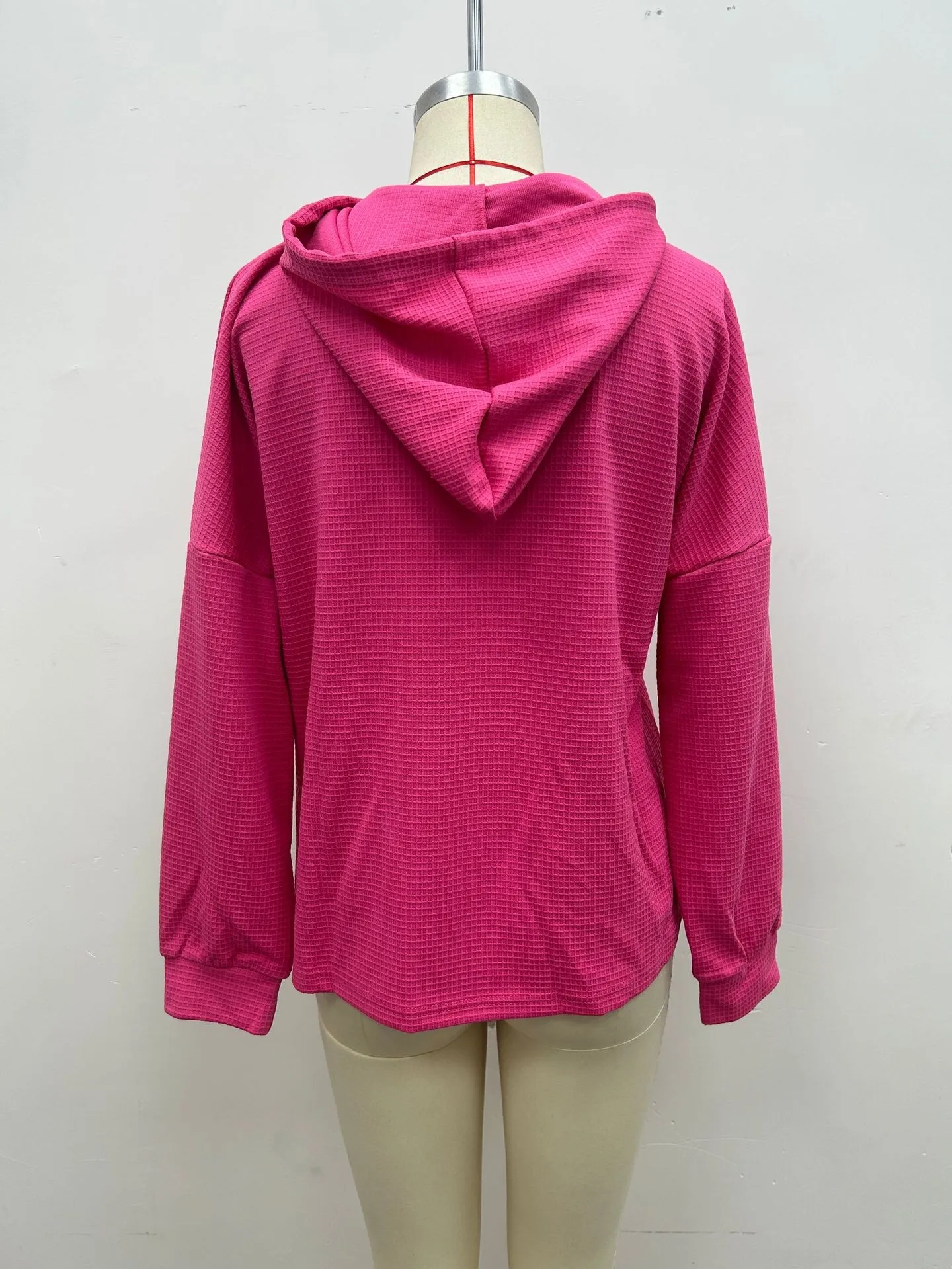 Casual Hooded Loose Fit Hoodie with Japanese Korean Casual Asymmetrical Hooded Neckline Irregular Design Women Sweatshirts