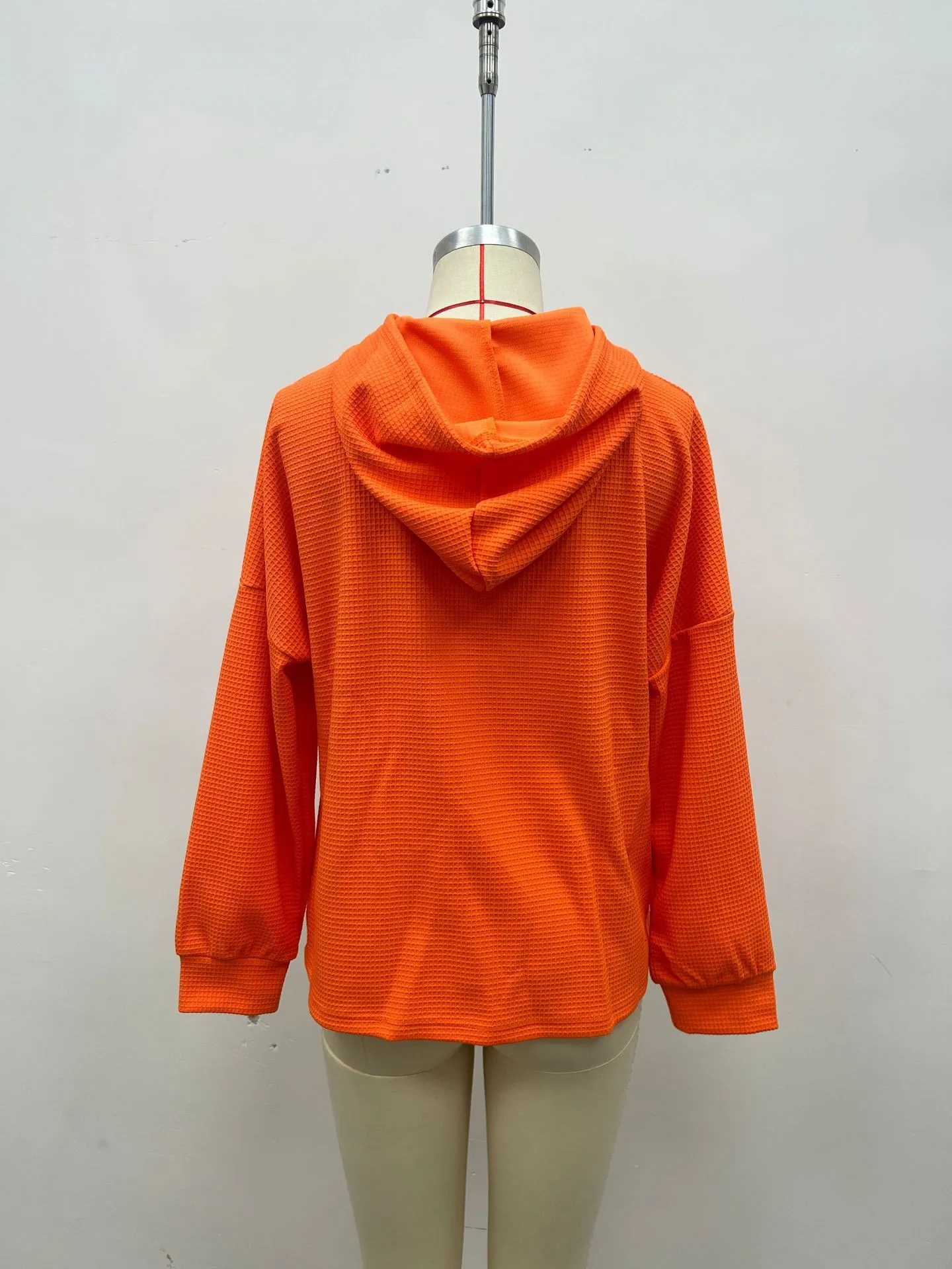Casual Hooded Loose Fit Hoodie with Japanese Korean Casual Asymmetrical Hooded Neckline Irregular Design Women Sweatshirts