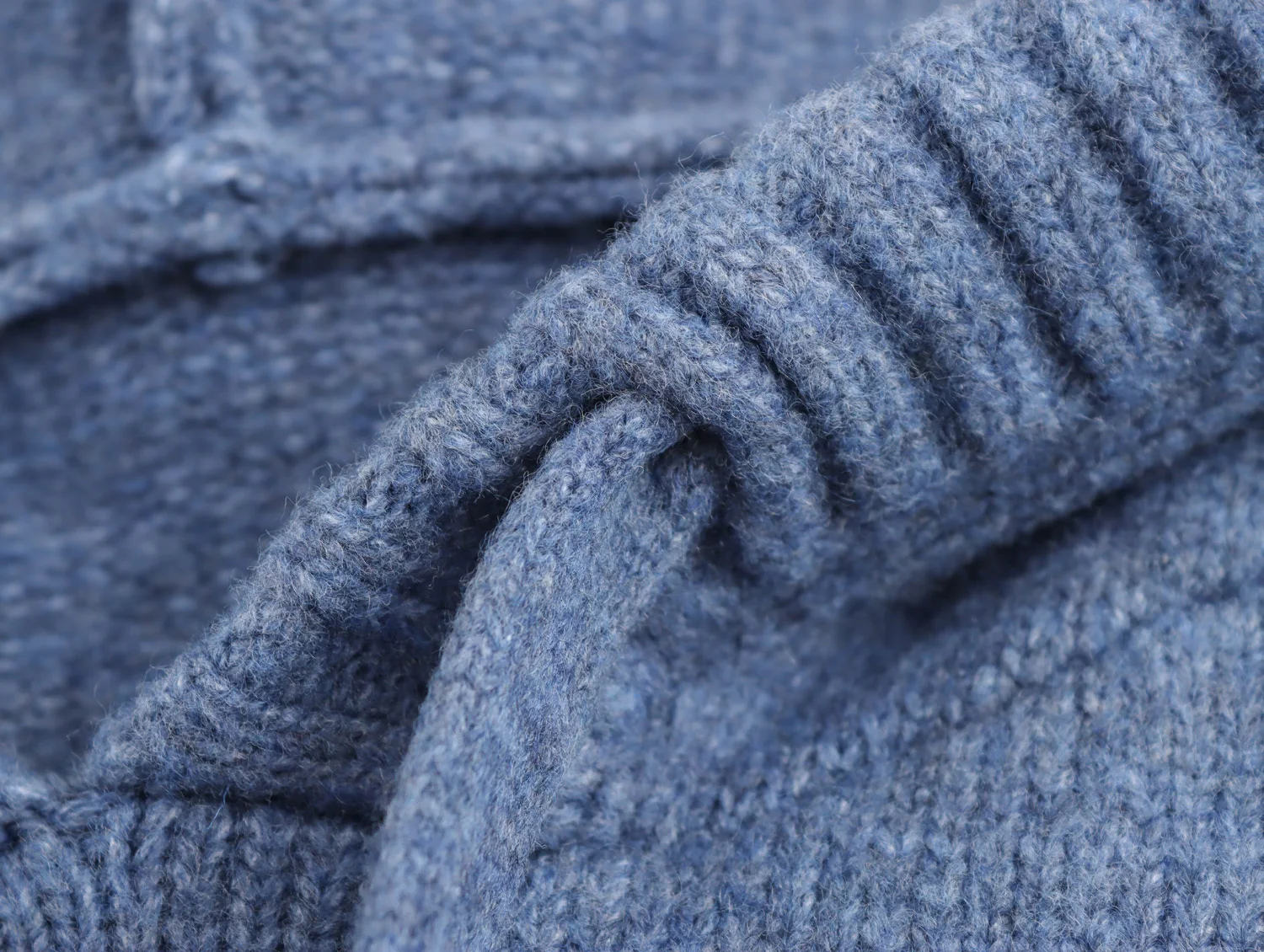 New Autumn And Winter Women's Casual Loose Fitting Patch Bag Drawstring Knitted Hooded Sweater Sweatshirt Jacket