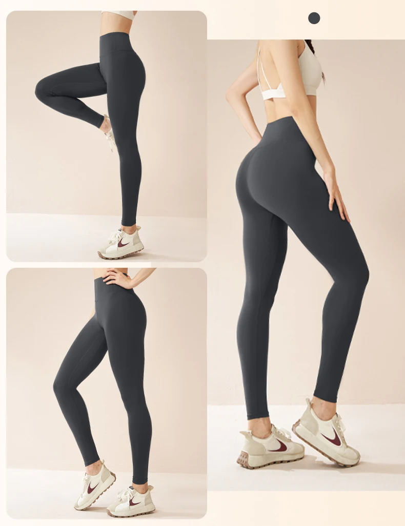 2025 New Autumn Winter Green Fleece Warm Leggings Women High Waisted Elastic Velvet Thick Sports Fitness Yoga Leggings