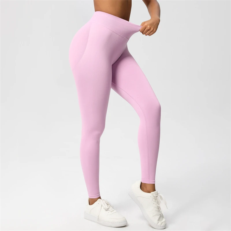 Women BUM Shaping Leggings Seamless Sport Yoga Pants Leggings Sport Hip Lifting Yoga Gym Running Quick Dry Pants Scrunch Butt