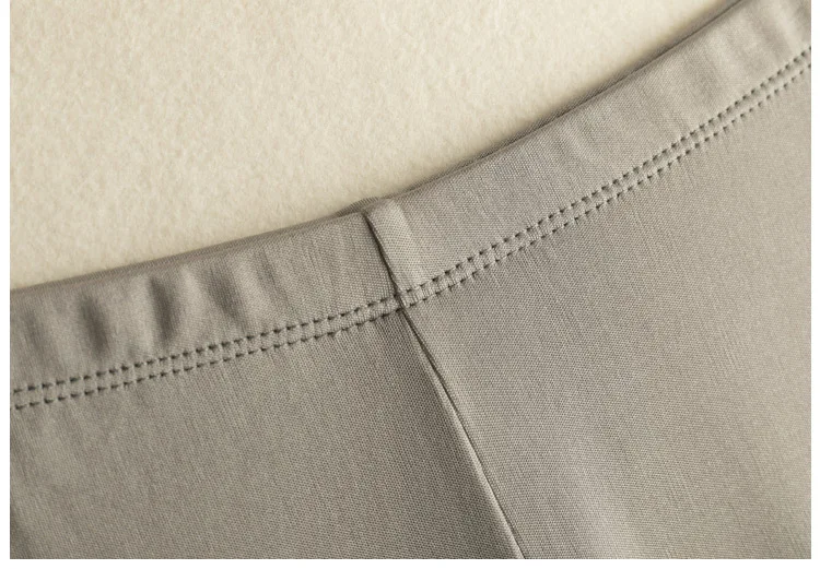 2025 Women's Fashion Autumn and Winter Clothing 23% Natural Mulberry Silk Slim Fit Breathable Hip Lifting Elastic Leggings