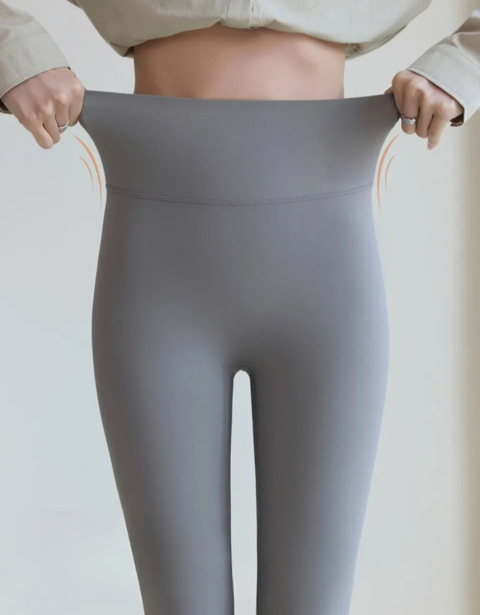 2025 New Shark Pocket Pants High Waist Abdomen in Women Yoga Pencil Pants Slim Thin Casual Sports Fitness Leggings Stretch Tight