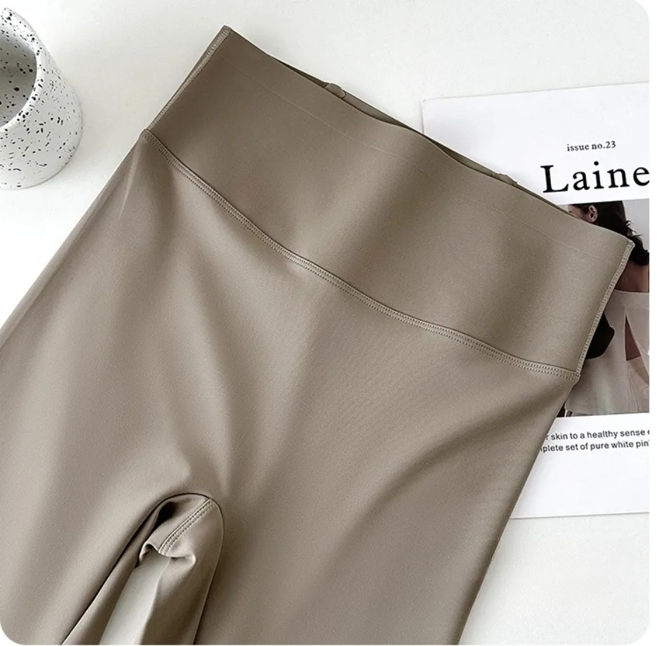 2025 New Shark Pocket Pants High Waist Abdomen in Women Yoga Pencil Pants Slim Thin Casual Sports Fitness Leggings Stretch Tight