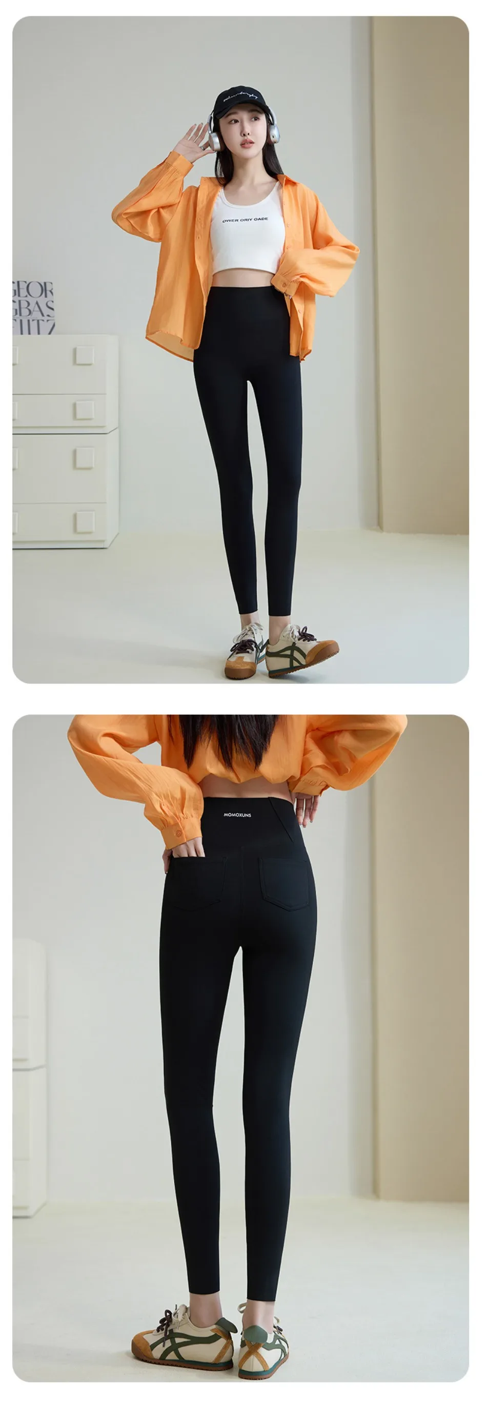 2025 New Shark Pocket Pants High Waist Abdomen in Women Yoga Pencil Pants Slim Thin Casual Sports Fitness Leggings Stretch Tight