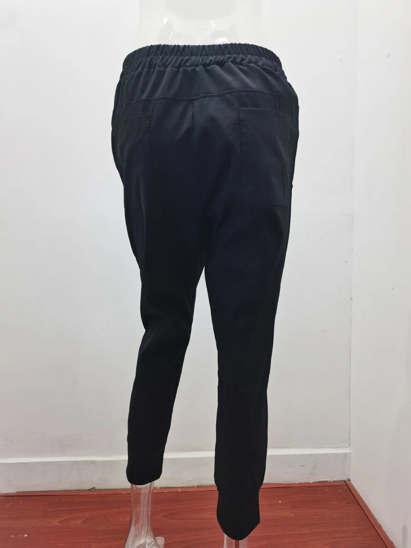 Pants Women Leggings New Pure Color Female Tall Waist Show Thin Trousers Nine Points Cheap Women Leggings OLN3386