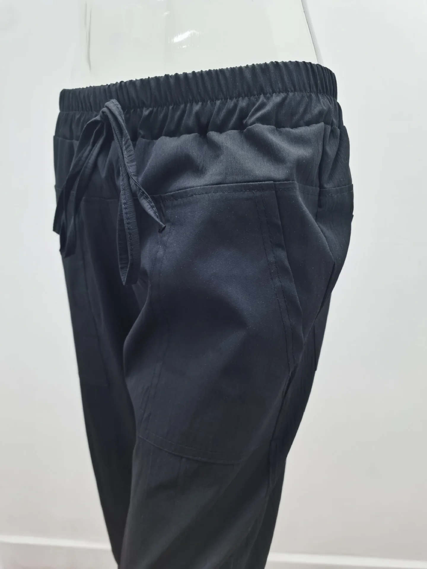 Pants Women Leggings New Pure Color Female Tall Waist Show Thin Trousers Nine Points Cheap Women Leggings OLN3386