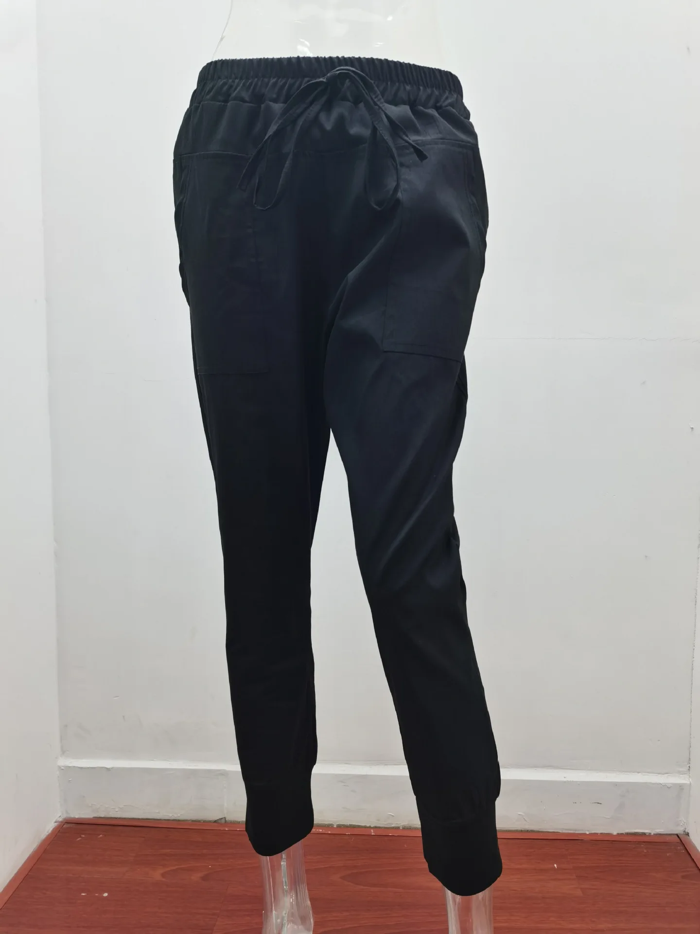 Pants Women Leggings New Pure Color Female Tall Waist Show Thin Trousers Nine Points Cheap Women Leggings OLN3386